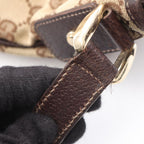 Gucci Shoulder Bag Abbey GG Canvas Beige Brown — view 6