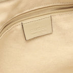 Gucci Handbag 2-Way Ivory Leather Guccissima Shoulder — view 4