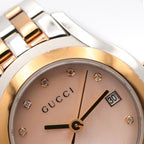 Gucci Watch Pink Shell Stainless Steel — view 9