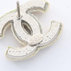 Chanel Earrings CC Logo Stainless Steel — view 3