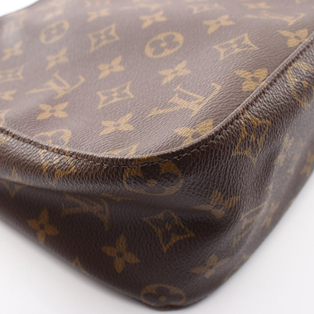 Louis Vuitton Shoulder Bag Looping MM Canvas Leather — view 6