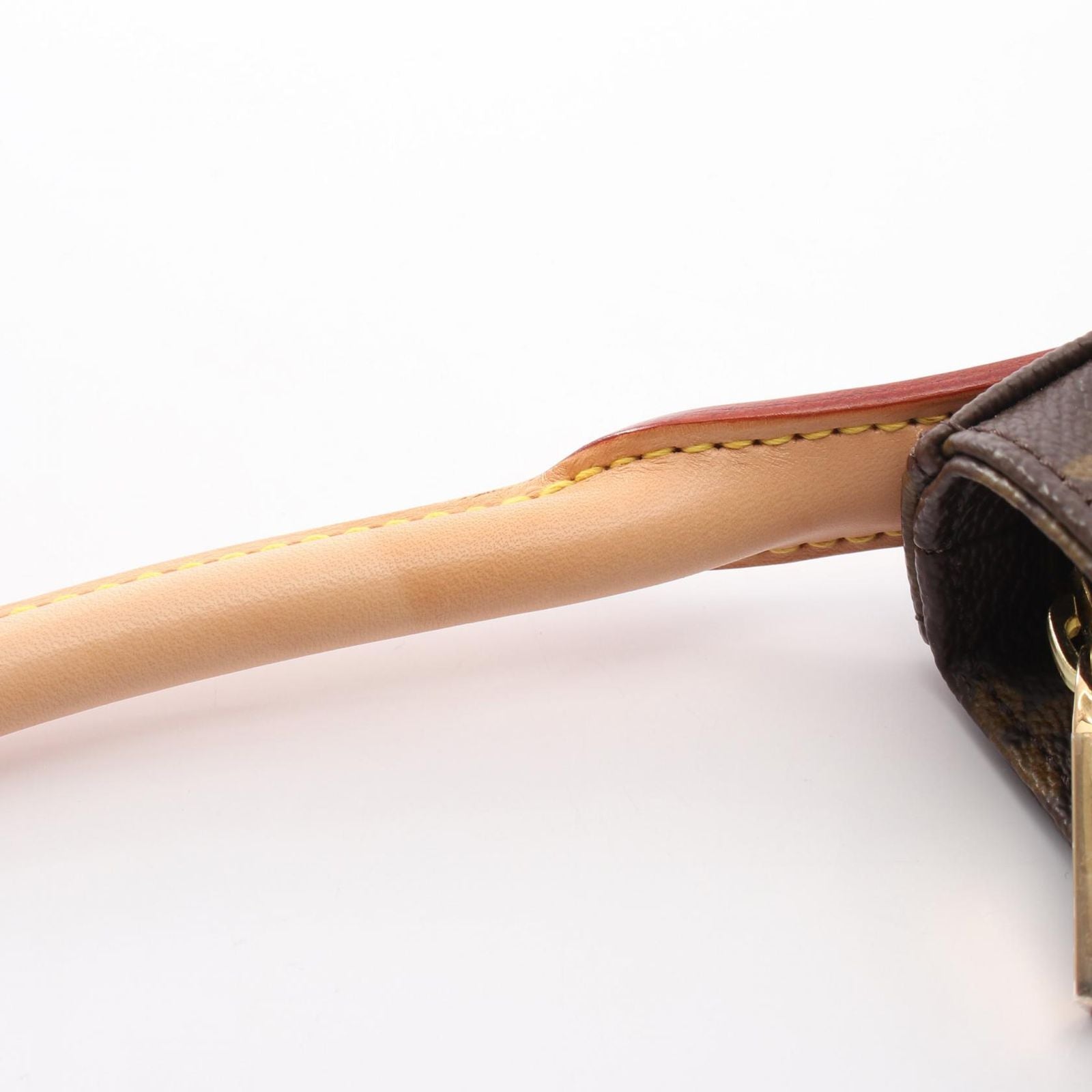 Louis Vuitton Shoulder Bag Looping MM Canvas Leather — view 8