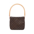Louis Vuitton Shoulder Bag Looping MM Canvas Leather