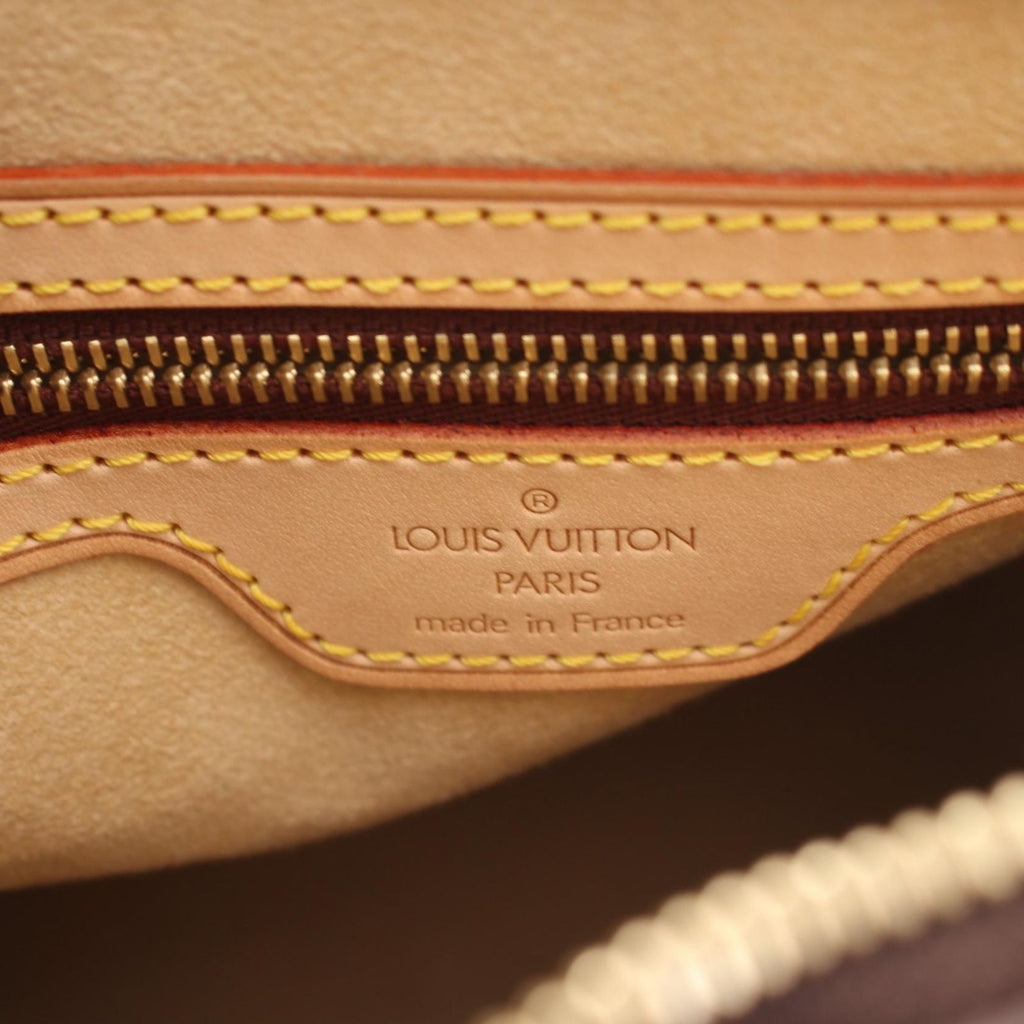 Louis Vuitton Shoulder Bag Looping MM Canvas Leather — view 4