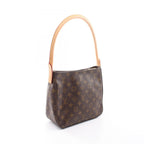 Louis Vuitton Shoulder Bag Looping MM Canvas Leather — view 2
