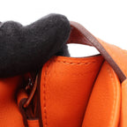 Hermes Handbag Halzan Mini 2-Way Orange — view 5
