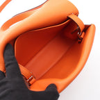 Hermes Handbag Halzan Mini 2-Way Orange — view 3