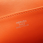 Hermes Handbag Halzan Mini 2-Way Orange — view 4