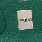 Hermes Handbag Birkin 35 Vert Vertigo Leather — view 7