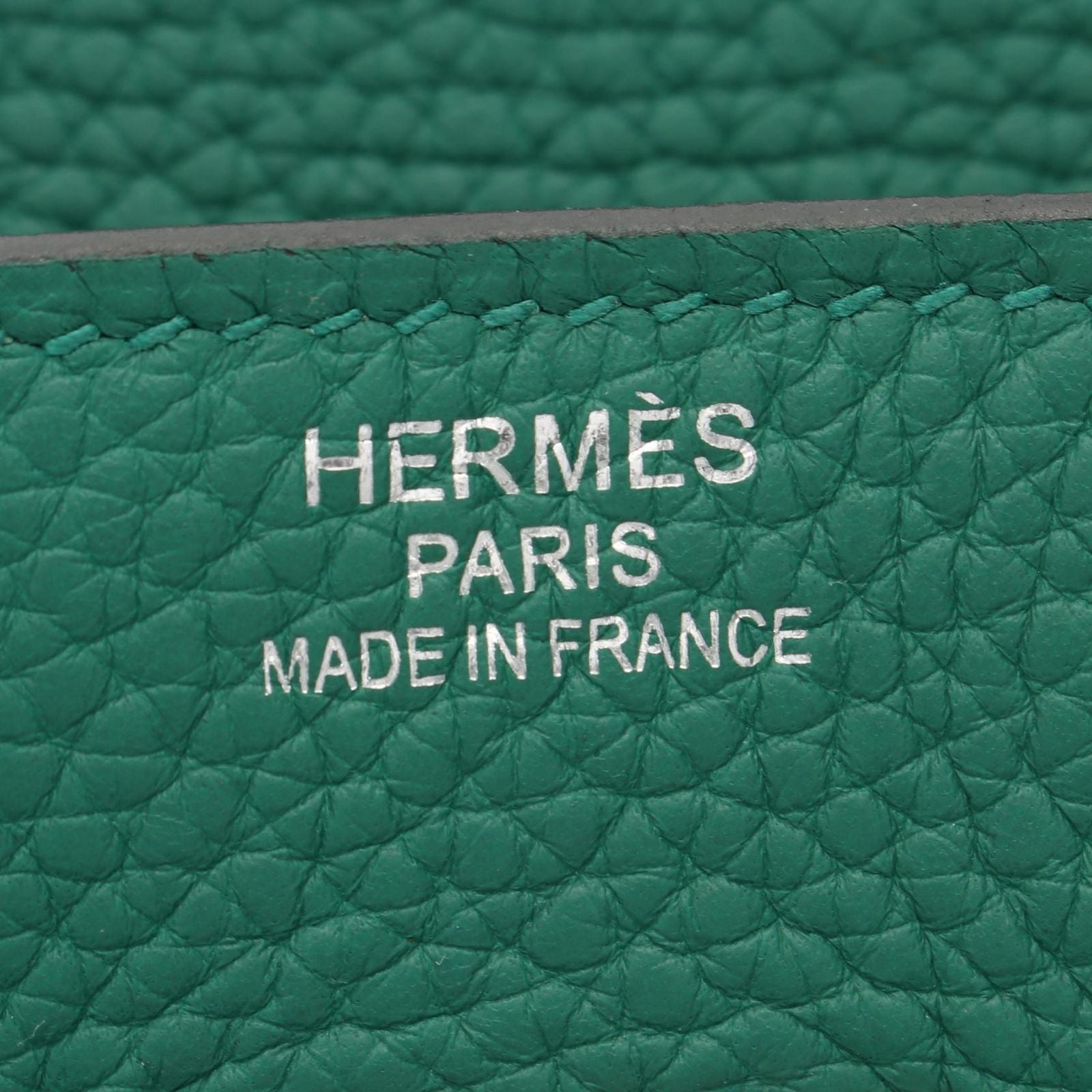 Hermes Handbag Birkin 35 Vert Vertigo Leather — view 4
