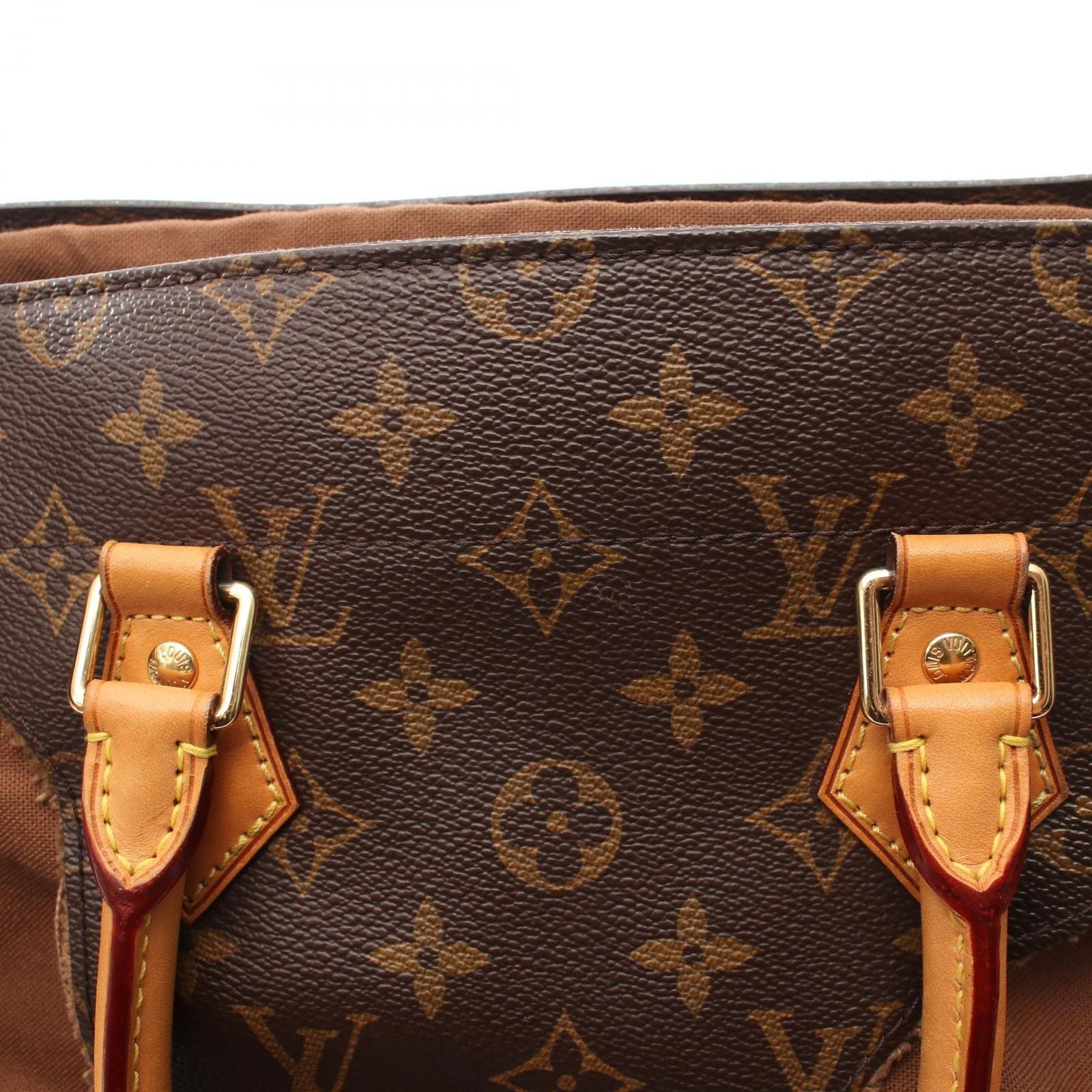 Louis Vuitton Tote Rei Kawakubo with Holes Canvas Leather — view 7