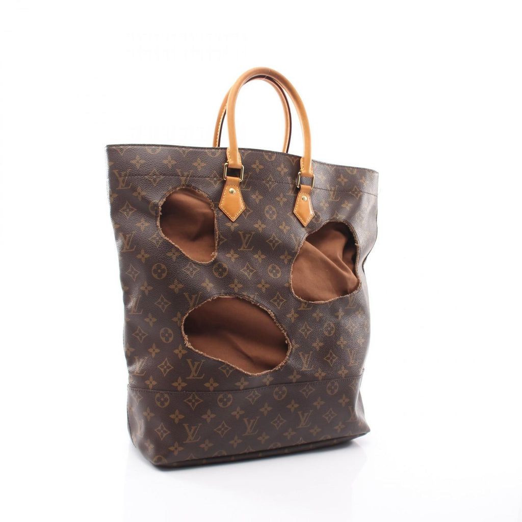 Louis Vuitton Tote Rei Kawakubo with Holes Canvas Leather — view 2