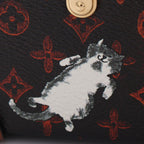 Louis Vuitton Shoulder Bag Petite NM Catgram Canvas Leather — view 8