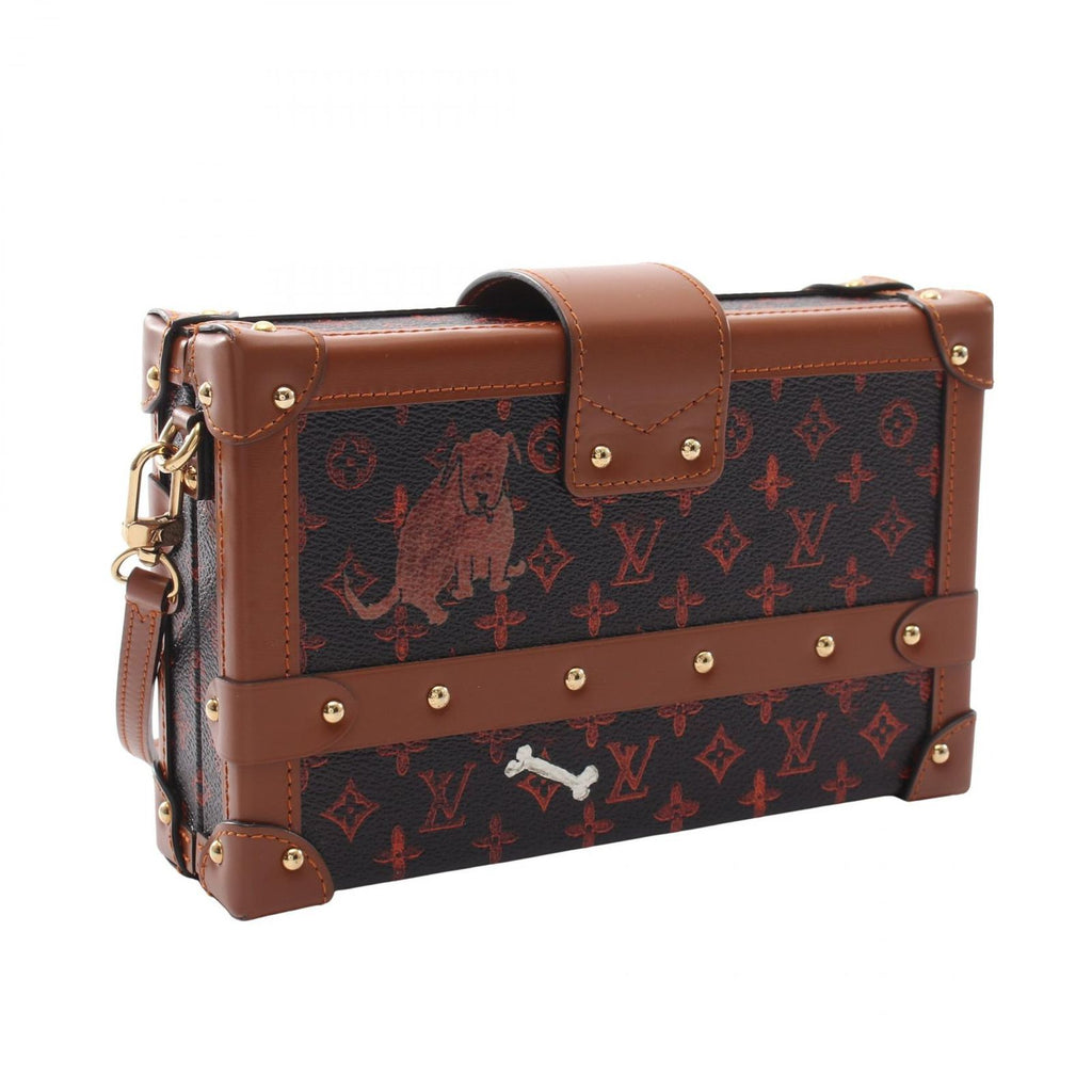 Louis Vuitton Shoulder Bag Petite NM Catgram Canvas Leather — view 2