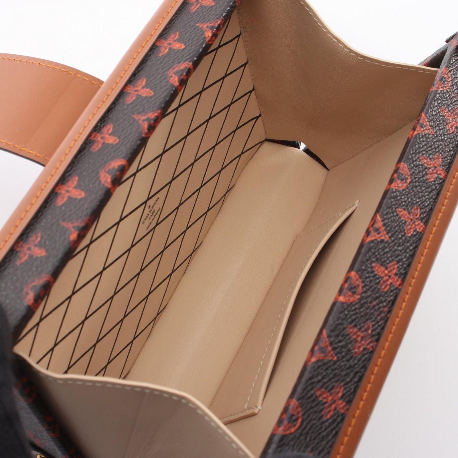 Louis Vuitton Shoulder Bag Petite NM Catgram Canvas Leather — view 3