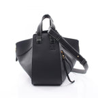 Loewe Handbag Hammock Small Smo le 2-Way Navy Leather