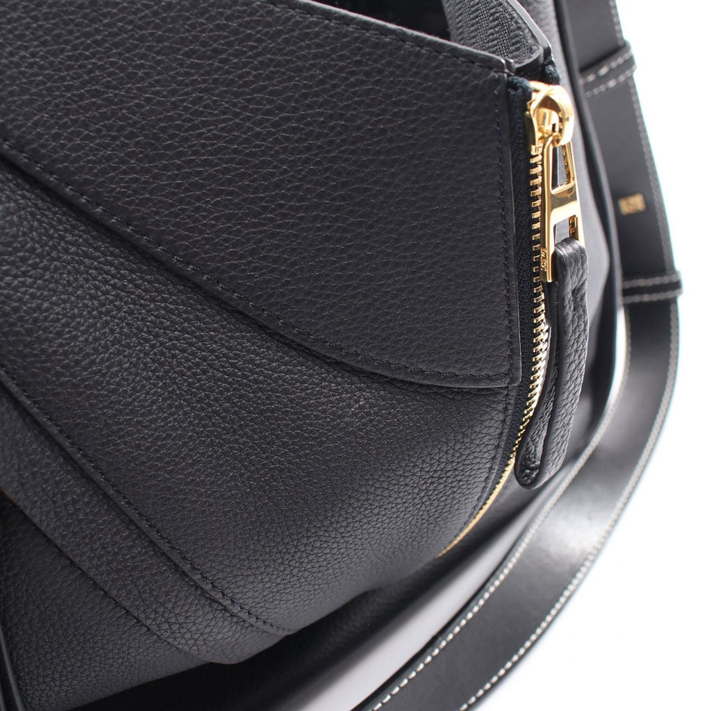 Loewe Handbag Hammock Small Smo le 2-Way Navy Leather — view 7