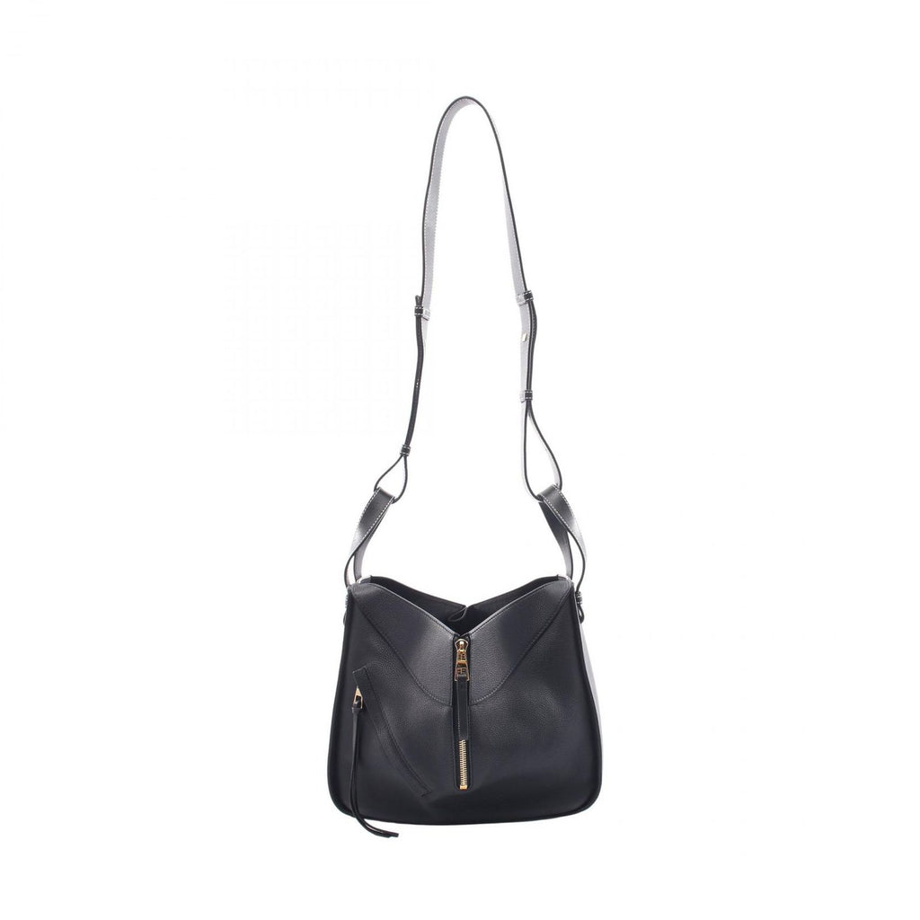 Loewe Handbag Hammock Small Smo le 2-Way Navy Leather — view 5