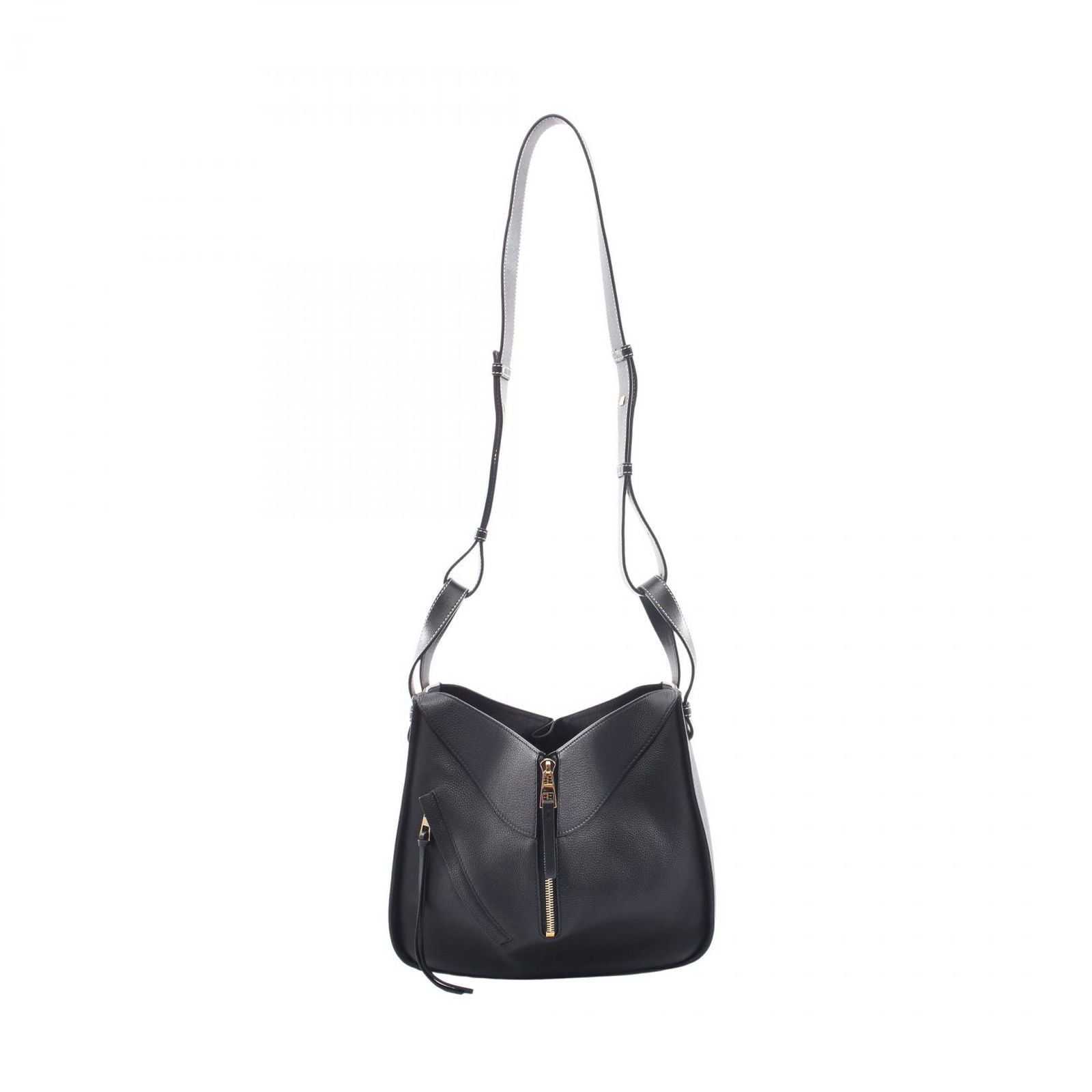 Loewe Handbag Hammock Small Smo le 2-Way Navy Leather — view 5