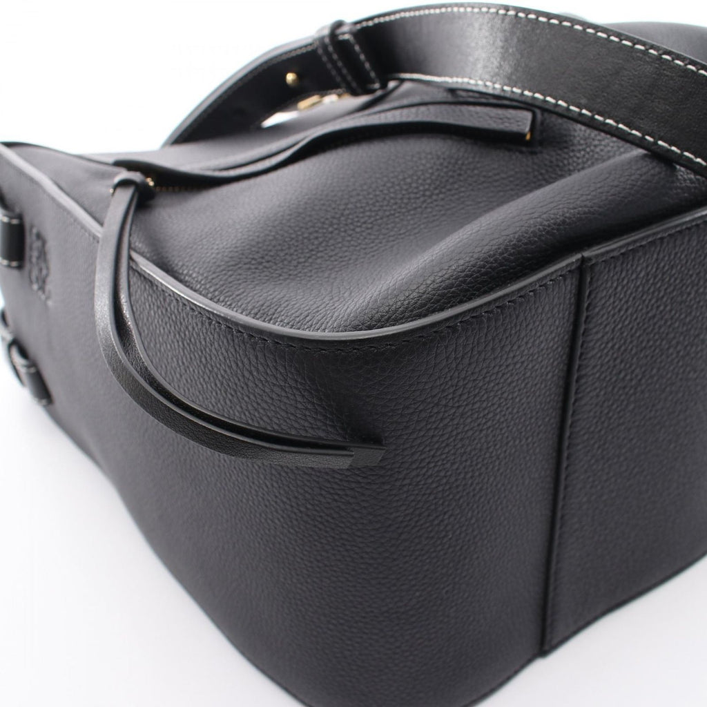 Loewe Handbag Hammock Small Smo le 2-Way Navy Leather — view 8