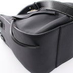 Loewe Handbag Hammock Small Smo le 2-Way Navy Leather — view 8