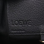 Loewe Handbag Hammock Small Smo le 2-Way Navy Leather — view 4