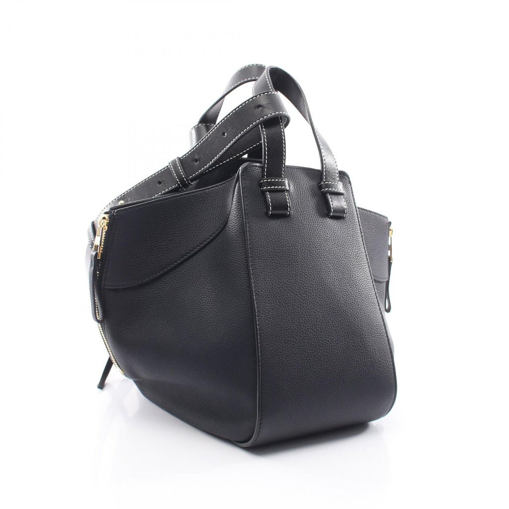 Loewe Handbag Hammock Small Smo le 2-Way Navy Leather — view 2