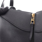 Loewe Handbag Hammock Small Smo le 2-Way Navy Leather — view 6