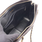 Chanel Shoulder Bag Quilted Black Lambskin — view 3