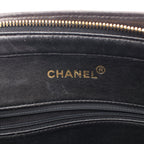 Chanel Shoulder Bag Quilted Black Lambskin — view 4