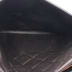 Chanel Shoulder Bag Quilted Black Lambskin — view 7
