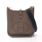 Hermes Shoulder Bag Evelyne TPM Amazon Etoupe Leather TPM