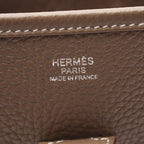 Hermes Shoulder Bag Evelyne 3 Trois PM Etoupe Leather — view 4