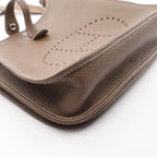 Hermes Shoulder Bag Evelyne 3 Trois PM Etoupe Leather — view 6