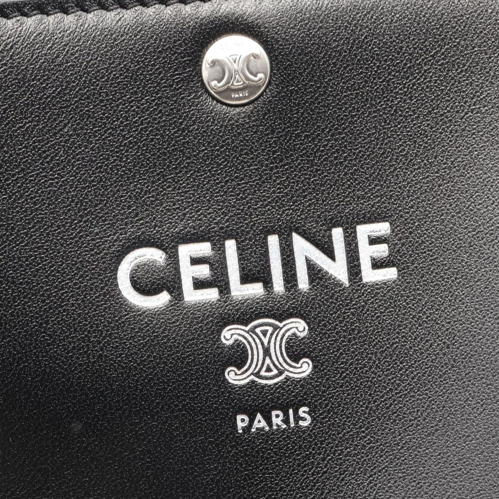 Celine Shoulder Bag Sharp Pouch Take Away Leather — view 4