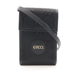 Gucci Shoulder Bag Off the Grid GG Black Nylon Leather