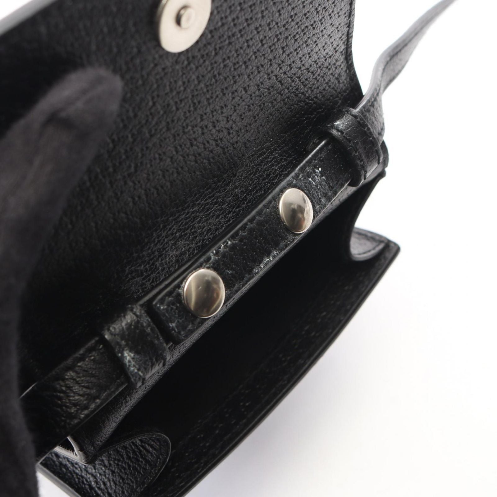 Gucci Shoulder Bag Off the Grid GG Black Nylon Leather — view 9