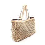 Gucci Tote Abbey GG Canvas Ivory Beige — view 2