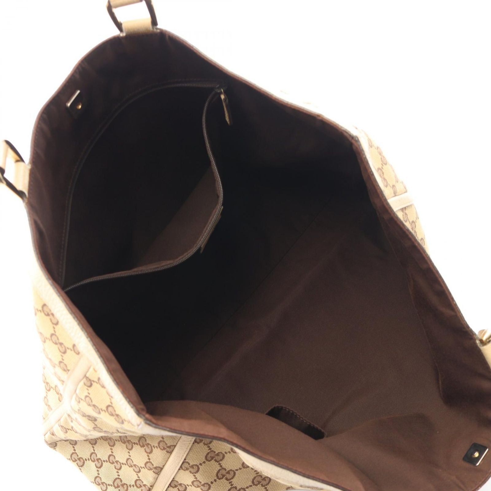 Gucci Tote Abbey GG Canvas Ivory Beige — view 3