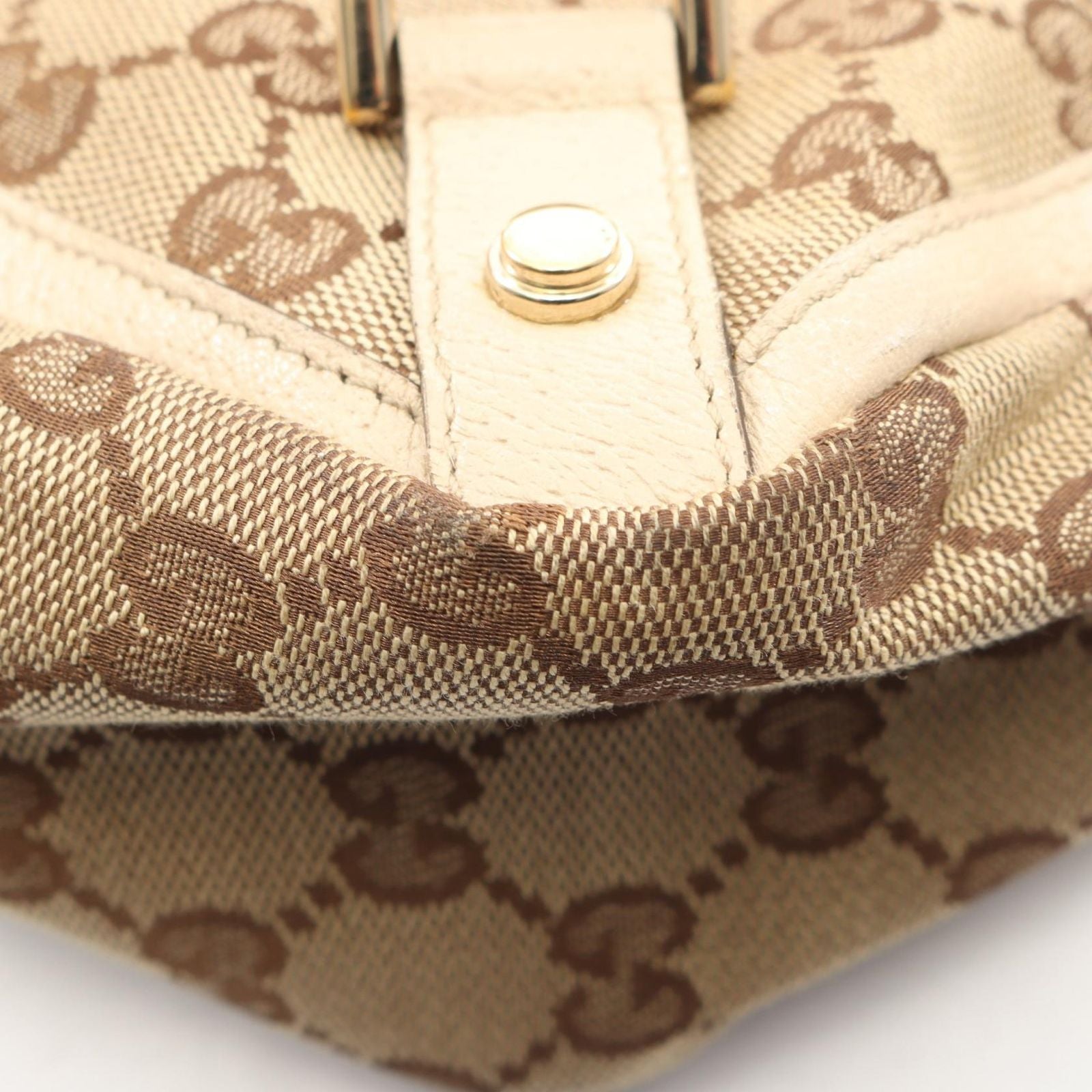 Gucci Tote Abbey GG Canvas Ivory Beige — view 6