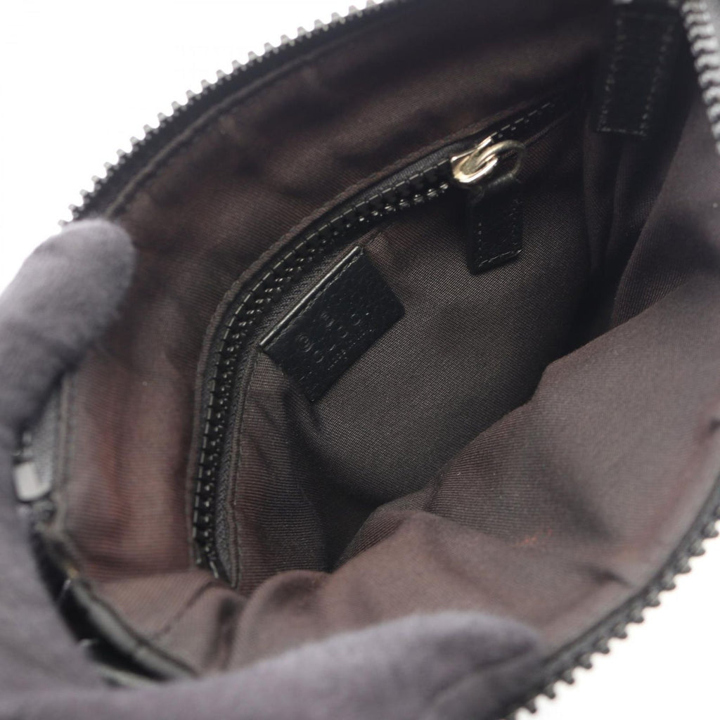 Gucci Shoulder Bag GG Pattern Black Nylon Leather — view 5