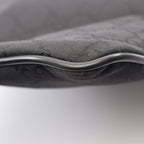 Gucci Shoulder Bag GG Pattern Black Nylon Leather — view 6