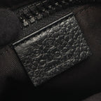 Gucci Shoulder Bag GG Pattern Black Nylon Leather — view 4