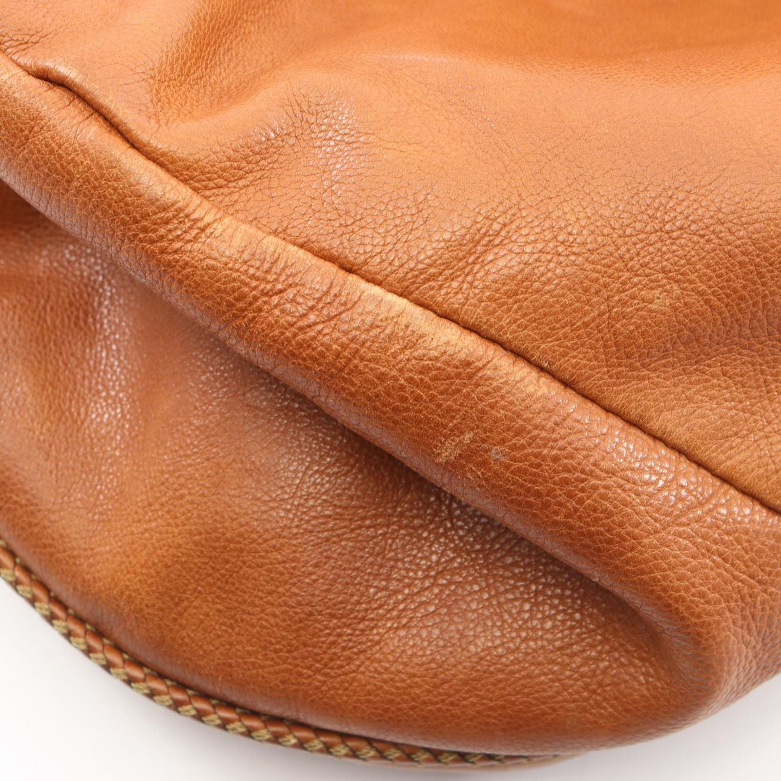 Gucci Shoulder Bag Marrakech Brown Leather — view 9