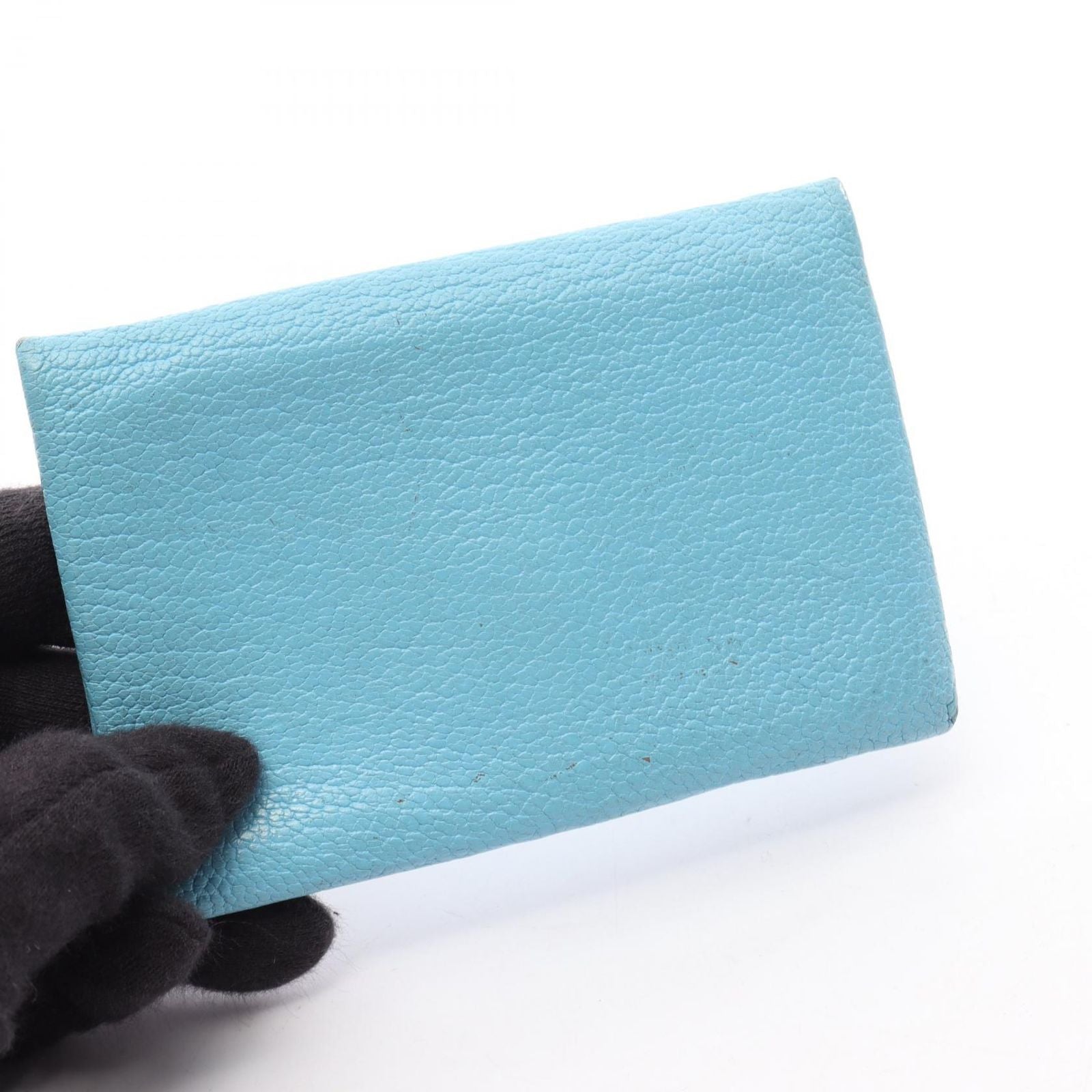 Hermes Coin Case Calvi Celeste — view 9