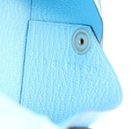 Hermes Coin Case Calvi Celeste — view 6