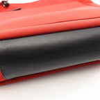 Gucci Shoulder Bag Bamboo Red Black Hand — view 7