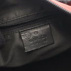 Gucci Shoulder Bag Bamboo Red Black Hand — view 4