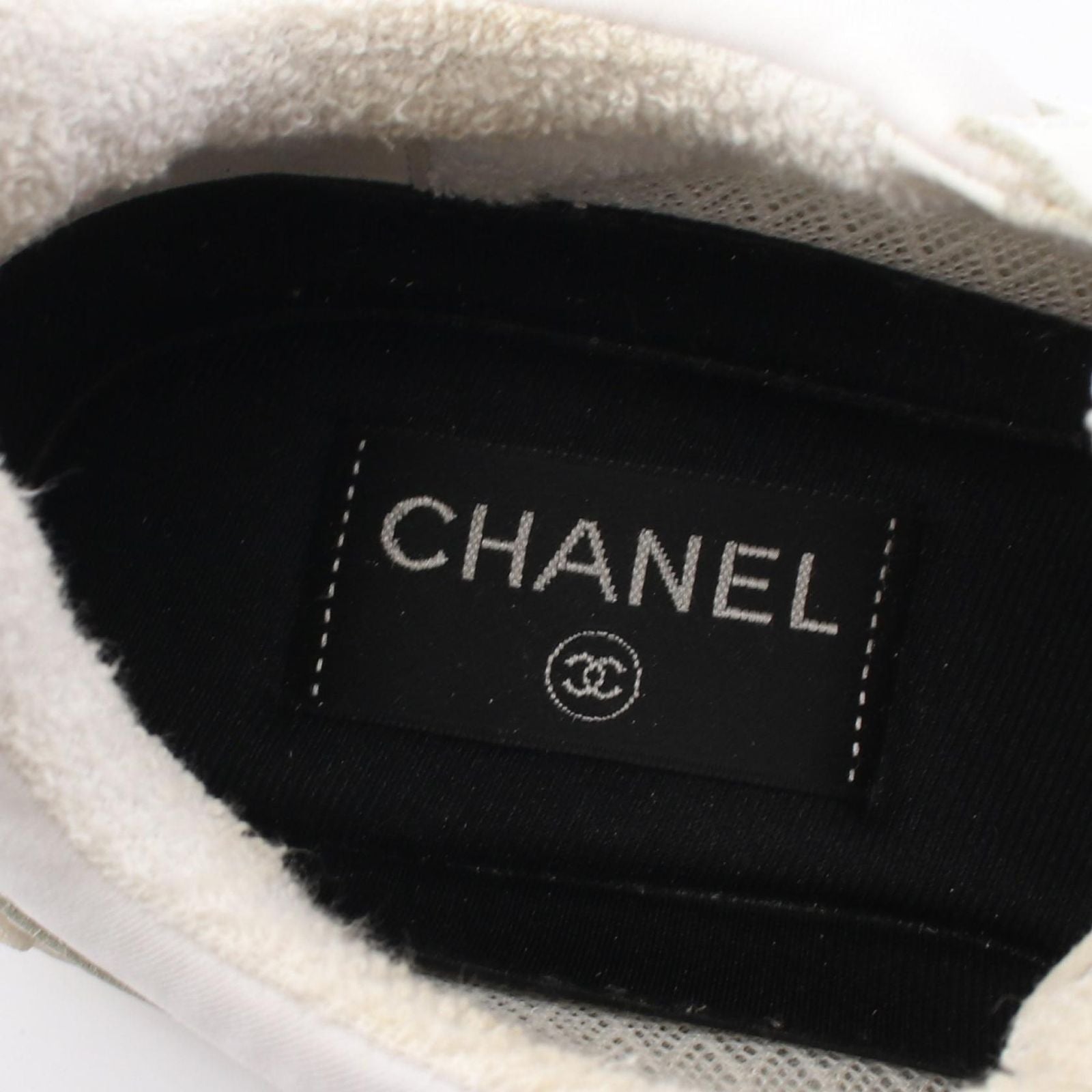 Chanel Sneakers CC Logo Nylon Leather — view 5