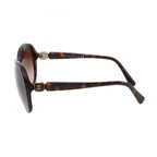 Chanel Sunglasses CC Logo Gradient Black Acetate Eyewear — view 3
